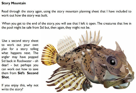 A4 Downloadable Free Resources in support of my Lenny the Lobster children's books.